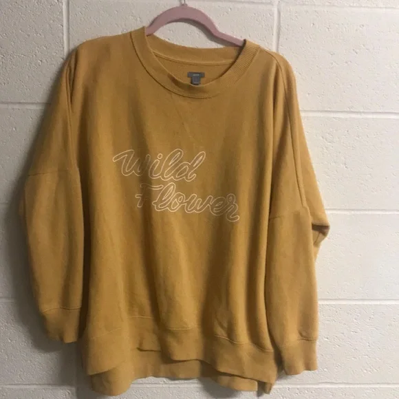 aerie Sweaters Wildflower Oversized Crew Neck Poshmark